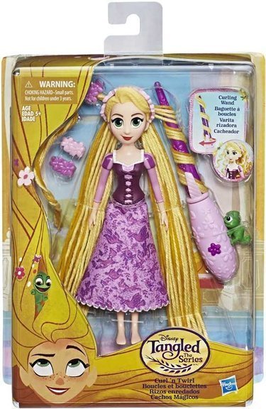 HASBRO E0180 ROSZPUNKA ZAPLĄTANI+LOKÓWKA