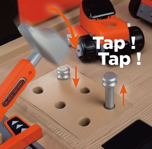 SMOBY 360702 Warsztat 95 akc. Ultimate Black&Decker