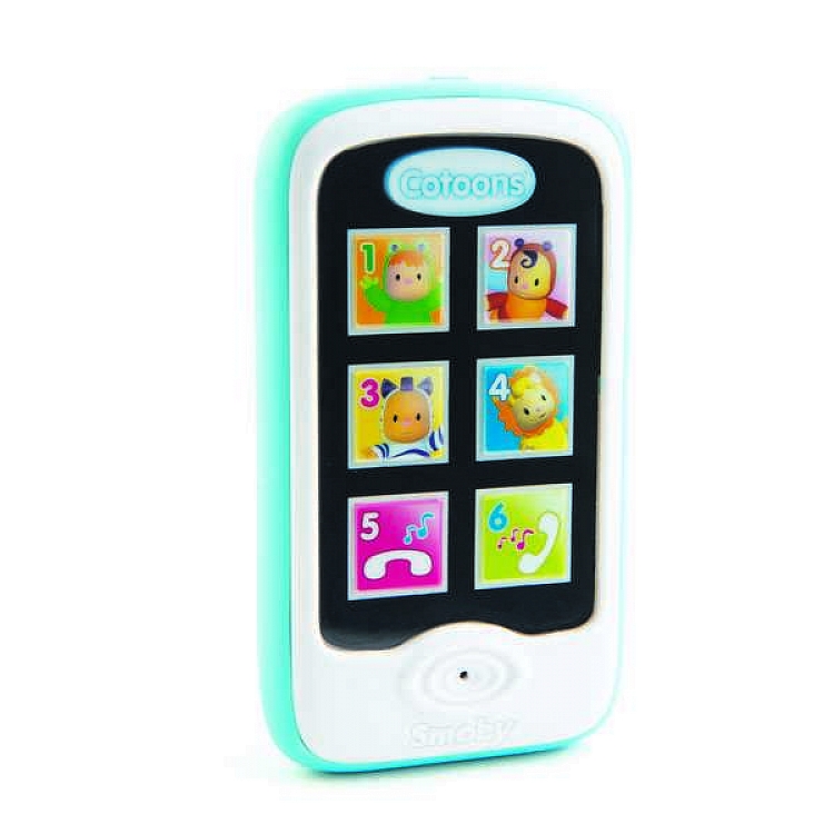 SMOBY 110208 Cootons smartphone telefon interakty