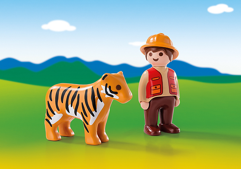PLAYMOBIL 6976 Ranger z tygrysem