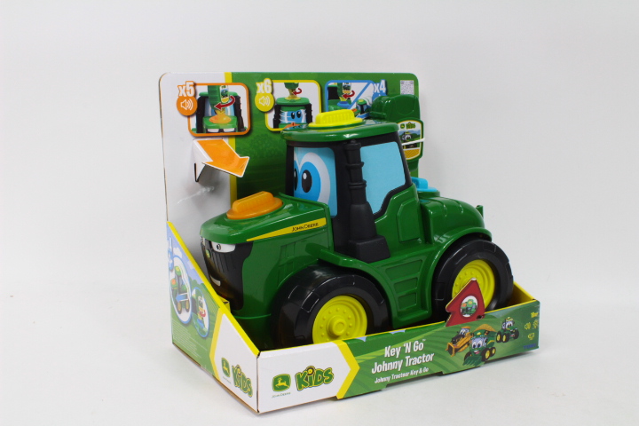 TOMY John Deere traktor Johnny na kluczyk 47500 /