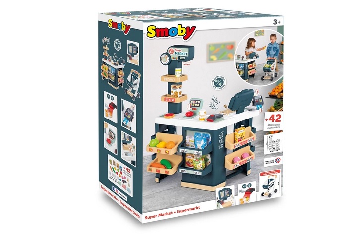 SMOBY Supermarket z wozkiem 350239