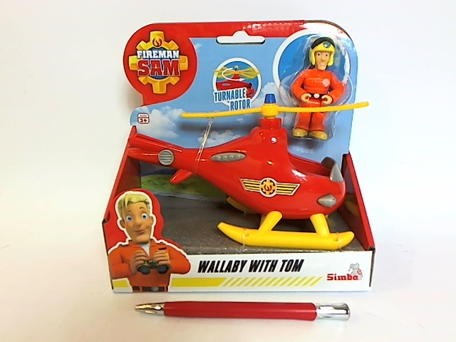 Strazak Sam helikopter Wallaby mini+fig 925-2507