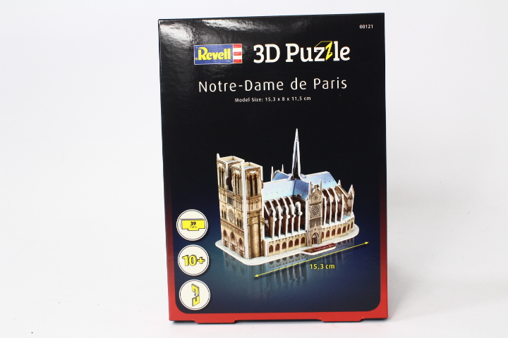 REVELL puzzle mini3D katedraNotre-Dame 00121