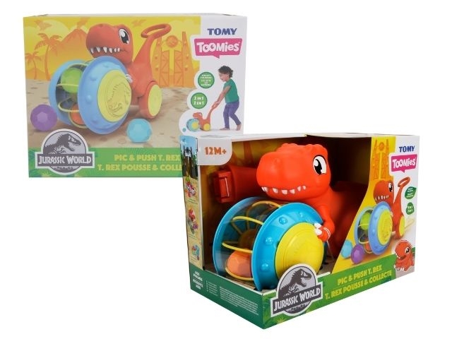 TOMY TOOMIES T-Rex zbieracz pilek E73254 /2