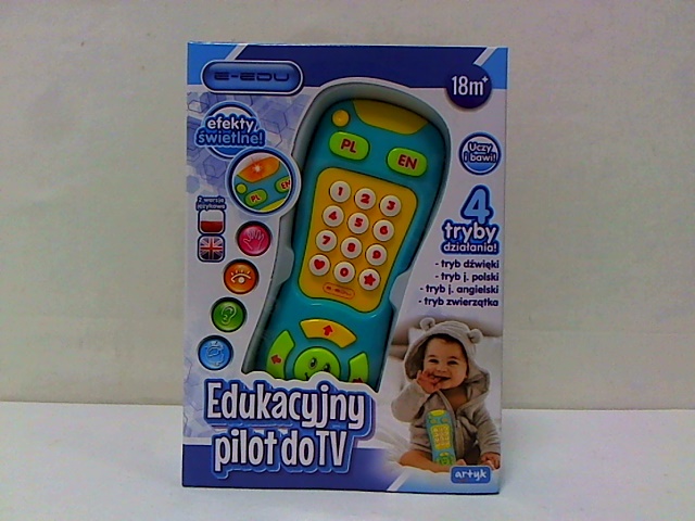 Edukacyjny pilot do TV e-edu bialy 129438