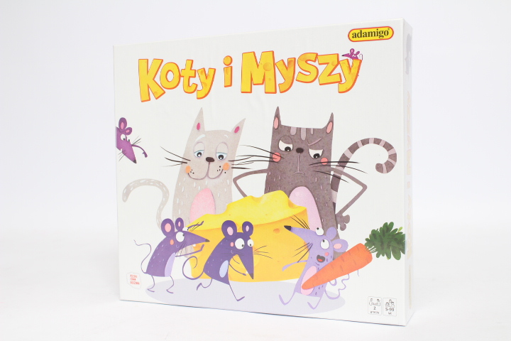 Koty i myszy - gra planszowa 07721