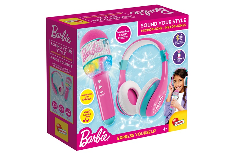 Lisciani Barbie mikrofon+sluchawki 104468