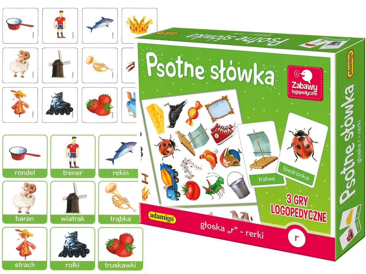 Psotne slowka - gloska R - Rerki 07400