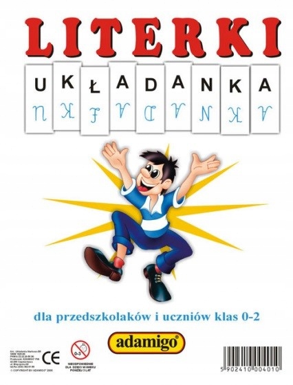 Ukladanka literkowa B5 04010