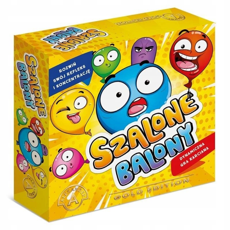Szalone balony gra karciana 22582