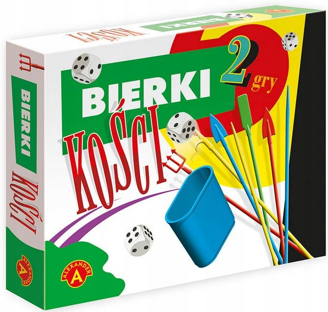 2 gry Bierki + Kosci 13849