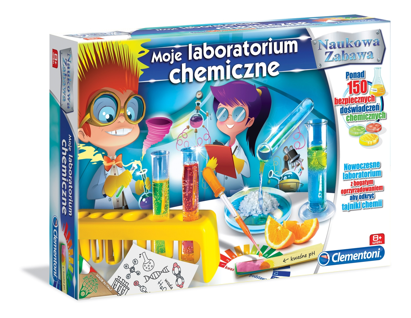CLEMENTONI moje laboratorium chemiczne 60250