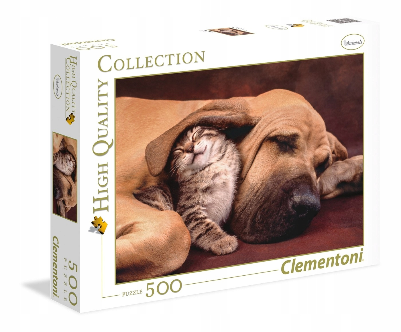 CLEMENTONI puzzle 500 Fototeca Puppies 35020