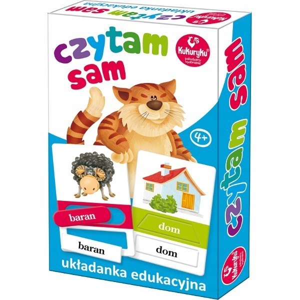 Czytam sam - ukladanka 60345