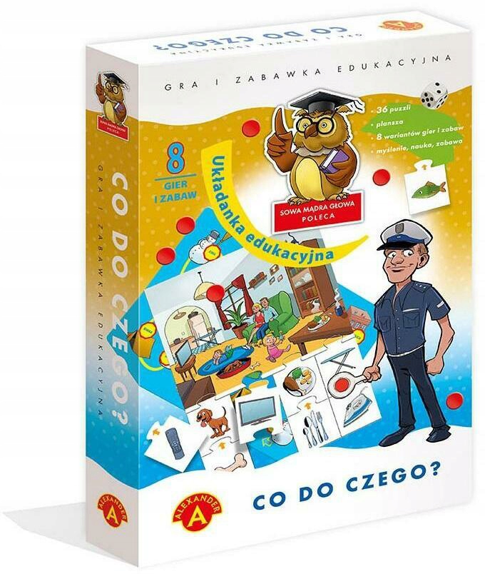 Co do czego - ukladanka edukacyjna 13252