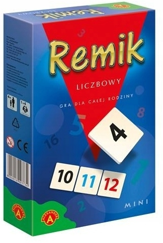 Remik liczbowy mini 13429