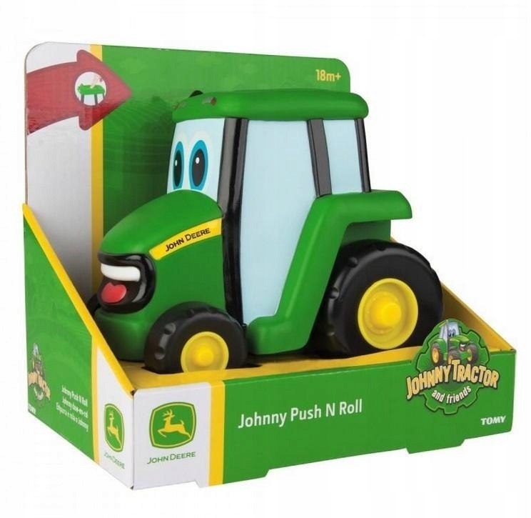 TOMY John Deere traktor nacinij i jed 42925