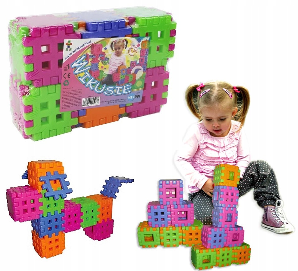 Klocki konstrukcyjne Wikusie 36 25968