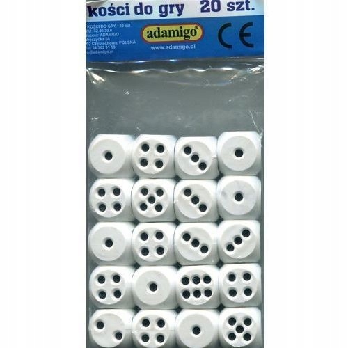 Kosci do gry 20 szt. 06403