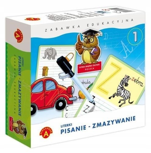 Literki pisanie zmazywanie 1 07398