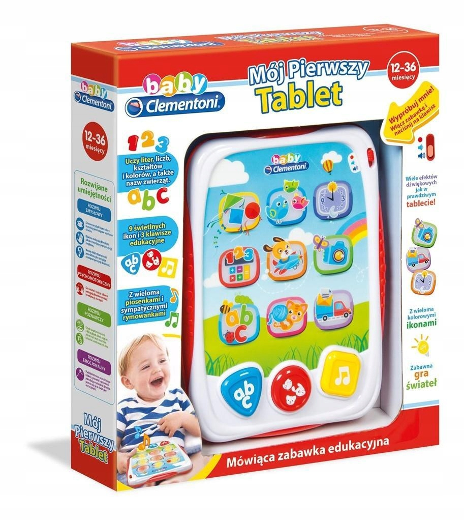 CLEMENTONI młj pierwszy tablet 60956