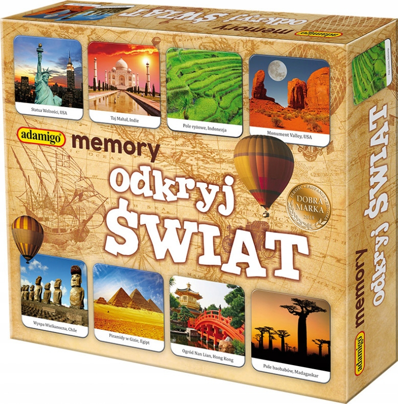Odkryj swiat - Adamigo memory 07349