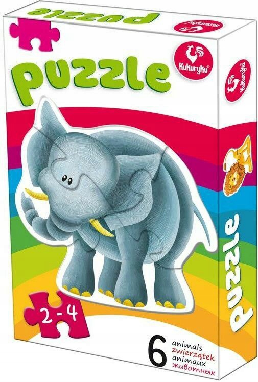 Pierwsze puzzle - zwierzatka 2 60314