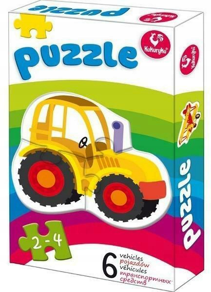 Pierwsze puzzle - pojazdy 60338
