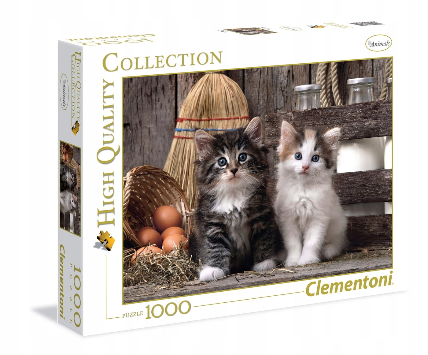 CLEMENTONI puzzle 1000 HQC GATTINI 39340