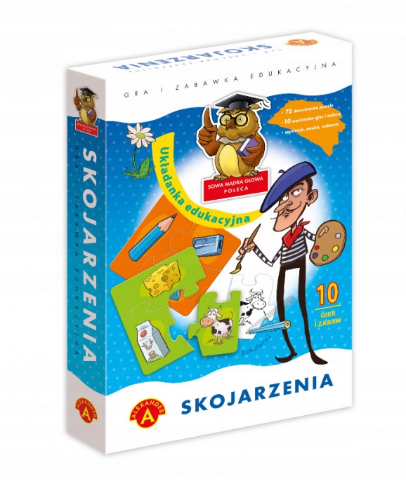 Skojarzenia - ukladanka edukacyjna 13177