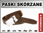 DK-1819 S Pasek MĘSKI SKÓRZANY AUTOMAT 3,5cm
