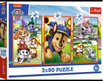 ND01_247676 PUZZLE 3x80 Psia zgraja /Psi Patrol 34886