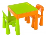 TGA MT-001 GREEN Zestaw Mamut stolik + 2 KRZESŁA+BLAT LEGO